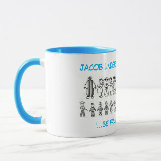 Jacob compreendeu... uma caneca de café com duas n