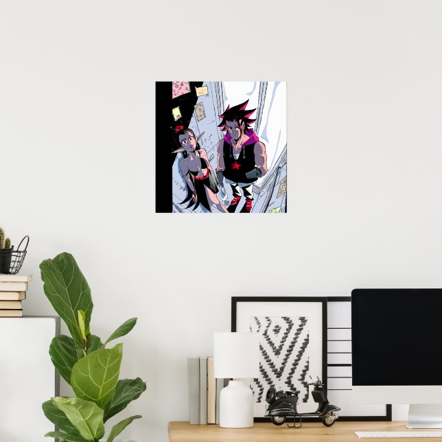 Jacob & Irene Poster (Escritório em casa)