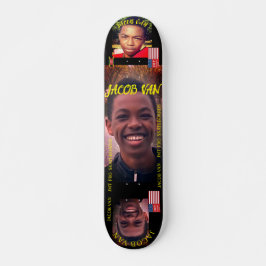 JACOB VAN OFFICIAL JMT 7, 3/4 pol, skateboard Deck