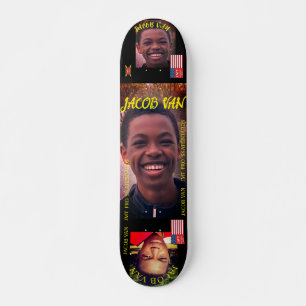 JACOB VAN OFFICIAL JMT 7, 3/4 pol, skateboard Deck