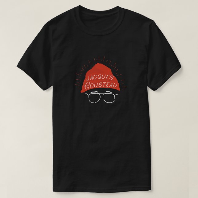 Jacques Cousteau - Camisa Essencial1 (Frente do Design)