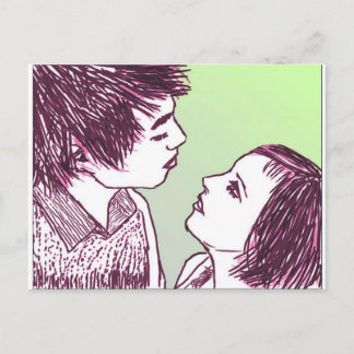 Jade & Novan | Cartão postal EL