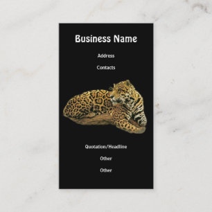 Jaguar Cartão de visita