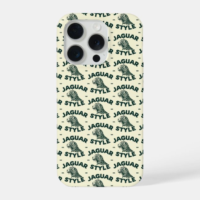 Jaguar iPhone Case (Verso)