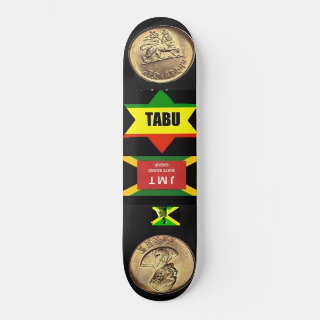 JAH RASTA Skateboard (Frente)