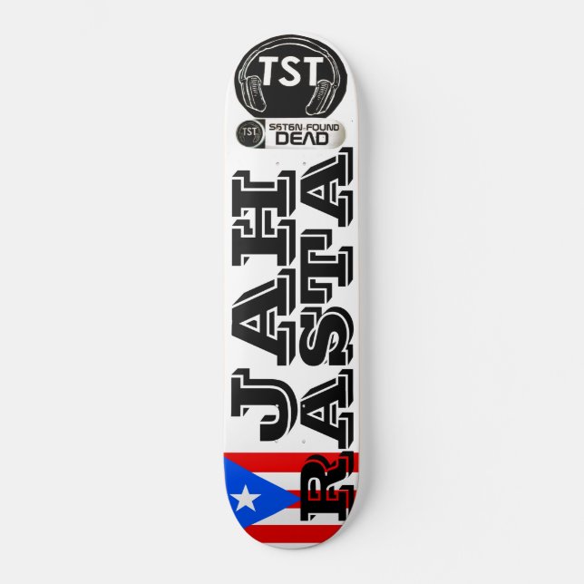 JAH RASTA Skateboard (Frente)