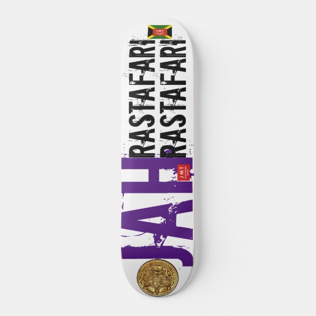 JAH RASTAFARI skateboard (Frente)