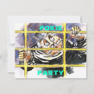 JAILHOUSE THEMING CONVITE HOST UM PARTIDO POKIE