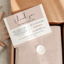 JALAINE Modern Pink Small Business Cartões de agra