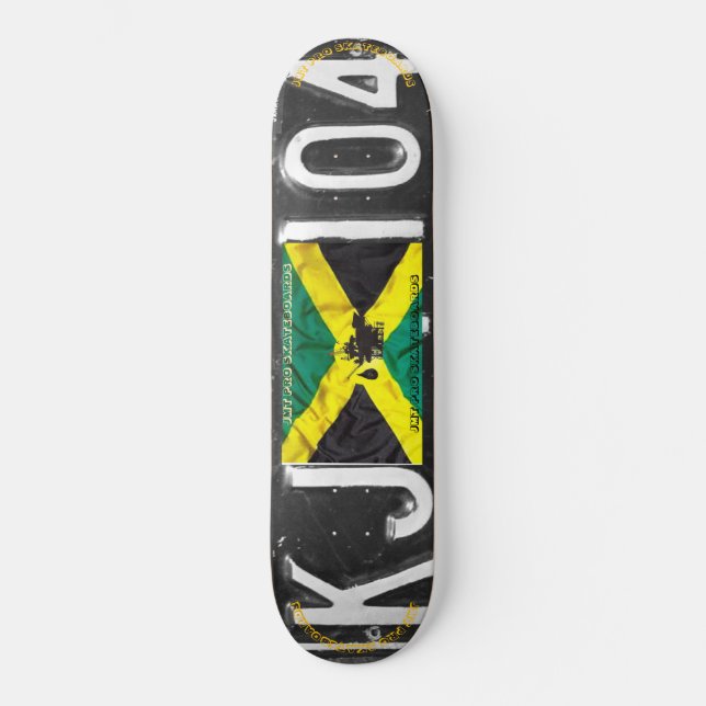 JAMAICA 1950.   Skateboard (Frente)