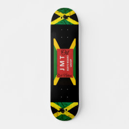 JAMAICA OIL RICH NAÇÃO 7, 3/4" skateboard Deck