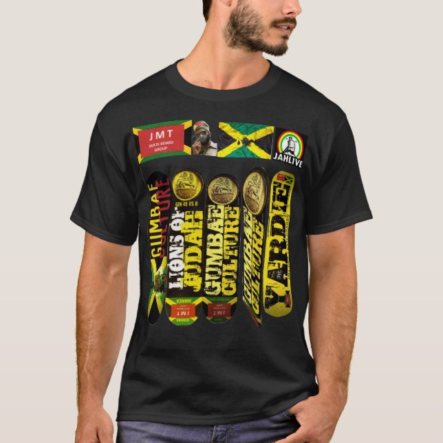 JAMAICA TRIBE DE JUDAH. Camiseta (Frente)