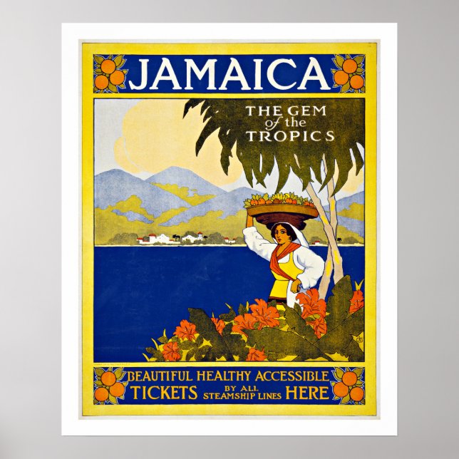 Jamaica - Vintage Travel Posters (Frente)