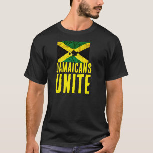 JAMAICANOS UNIDOS Camiseta Básica Escura
