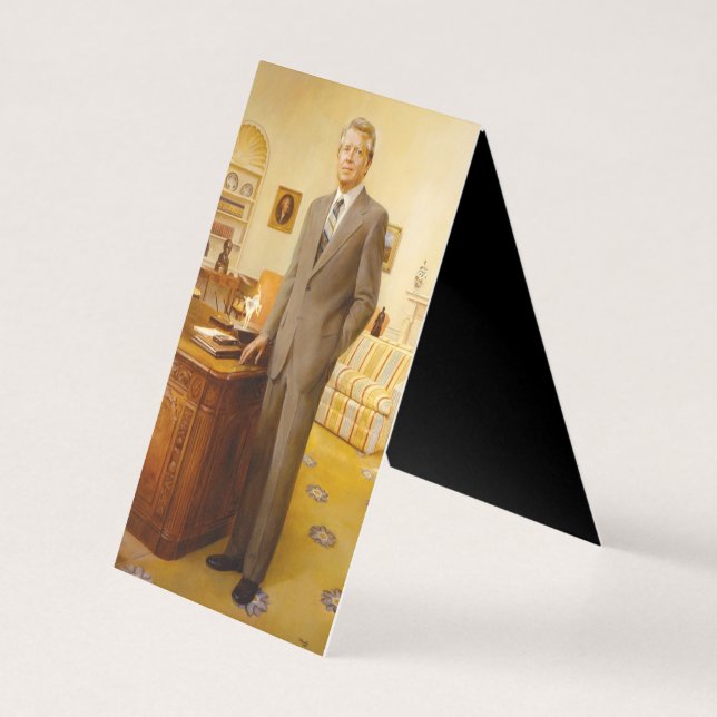 James Earl Carter Pintou o Presidente dos EUA, Ret (Verso)