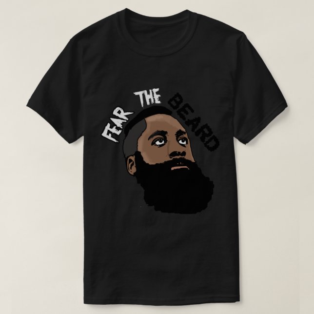 James Harden Mede a barba - Camisa Essencial (Frente do Design)