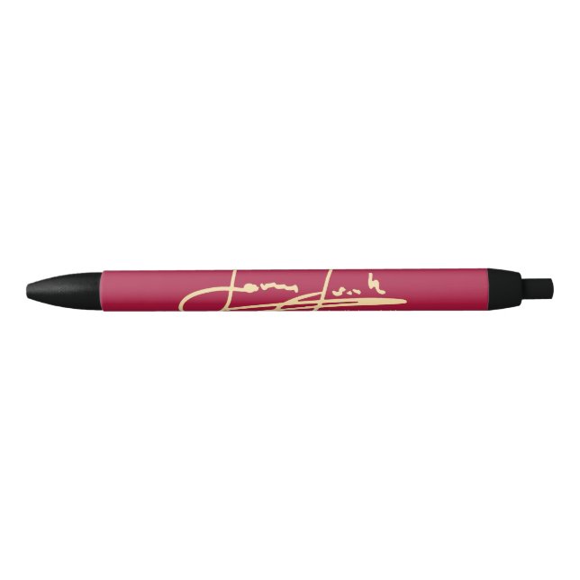 James Joseph Signature Caneta (Frente)
