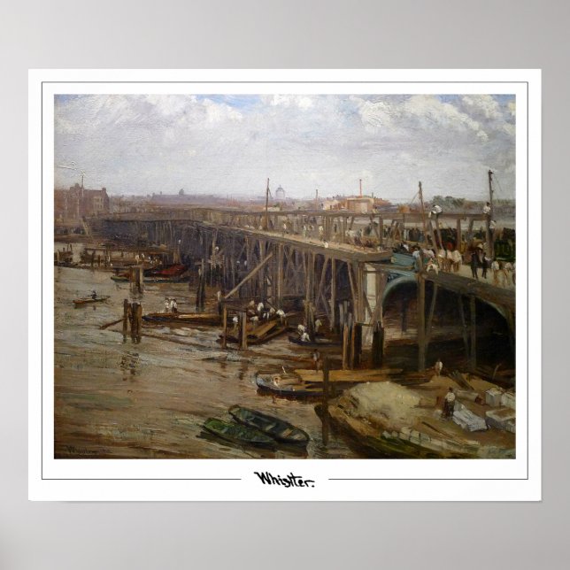 James McNeill Whistler Zedign Art Poster #124 (Frente)