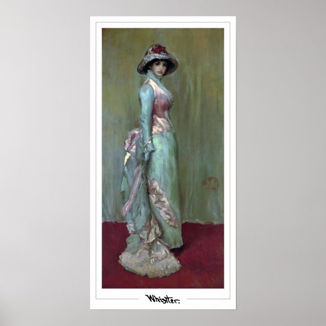 James McNeill Whistler Zedign Art Poster #137 (Frente)