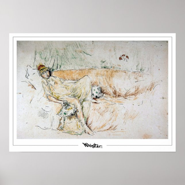 James McNeill Whistler Zedign Art Poster #297-2 (Frente)