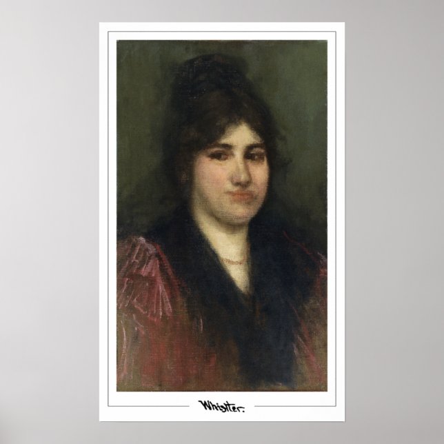 James McNeill Whistler Zedign Art Poster #2-2 (Frente)