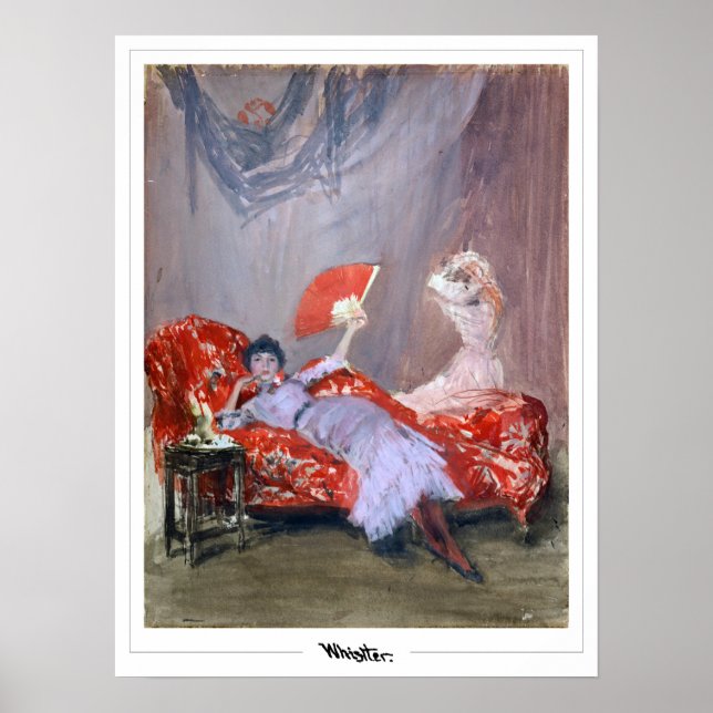 James McNeill Whistler Zedign Art Poster #3 (Frente)