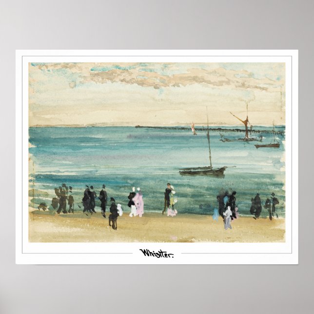 James McNeill Whistler Zedign Art Poster nº 10-2 (Frente)