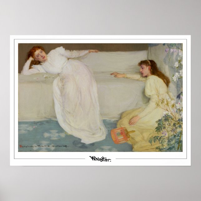 James McNeill Whistler Zedign Art Poster nº 262-2 (Frente)