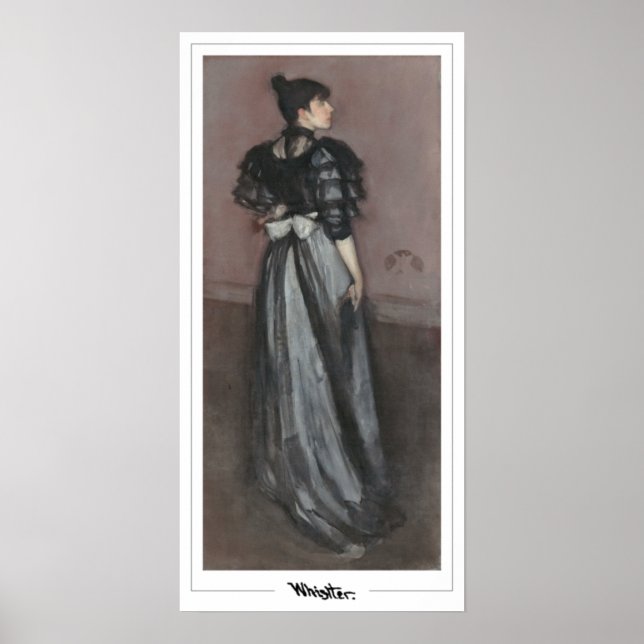 James McNeill Whistler Zedign Art Poster nº 281-2 (Frente)