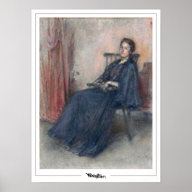 James McNeill Whistler Zedign Art Poster nº 327-2 (Frente)