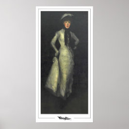James McNeill Whistler Zedign Art Poster nº 330-2