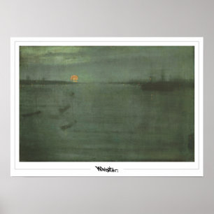 James McNeill Whistler Zedign Art Poster nº 404-2