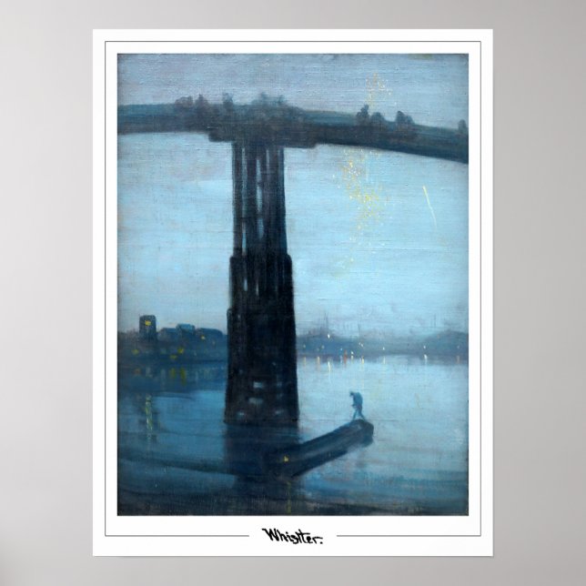 James McNeill Whistler Zedign Art Poster nº 416-2 (Frente)