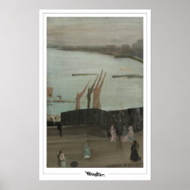 James McNeill Whistler Zedign Art Poster nº 441-2