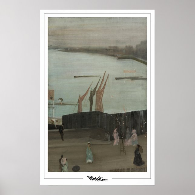 James McNeill Whistler Zedign Art Poster nº 441-2 (Frente)