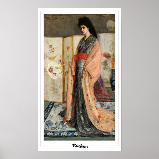 James McNeill Whistler Zedign Art Poster nº 5-2 (Frente)