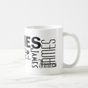 JAMES - personalize a caneca