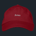 James - Personalize seu próprio nome de boné<br><div class="desc">personalize seu próprio nome de boné :) presente personalizado perfeito

não é o seu presente de aniversário de presente de dias de os namorados de Natal para ele/ela,  piadas,  memes perfeitos para um presente engraçado de Natal perfeito / presente de aniversário / presente de gag / presente de gag</div>