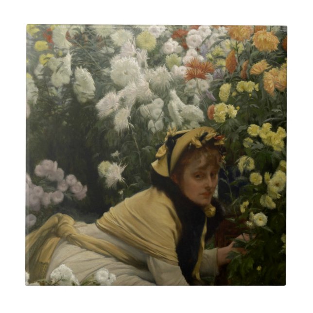 James Tissot Chrysanthemums (Frente)