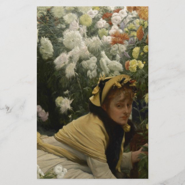 James Tissot Chrysanthemums (Frente)