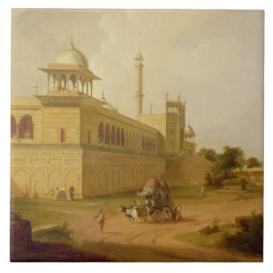 Jami Masjid, Deli, 1811 (óleo em canvas)