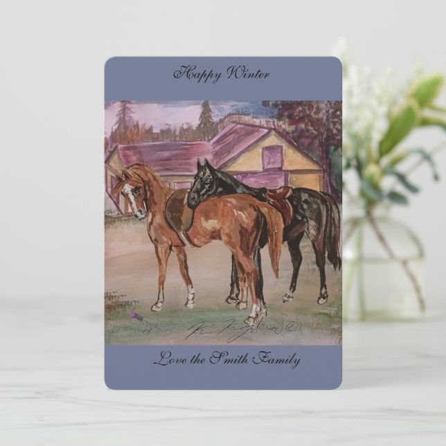 jamie & poppy stable (Em pé/Frente)