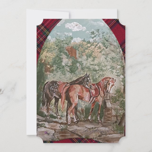 jamie & poppy tartan hunt (Frente)