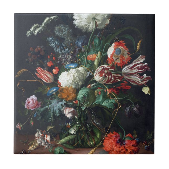 Jan Davidsz de Heem Vase das Flores (Frente)