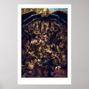 Jan Van Eyck Impressão O Julgamento Final, Inferio
