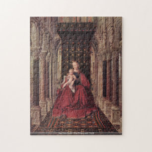 Jan van Eyck - o quebra-cabeça do Virgin e da