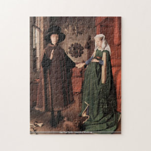 Jan van Eyck - quebra-cabeça do casamento de