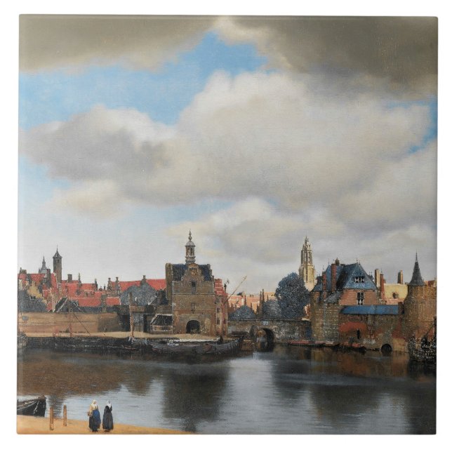 Jan Vermeer - Vista no Delft (Frente)