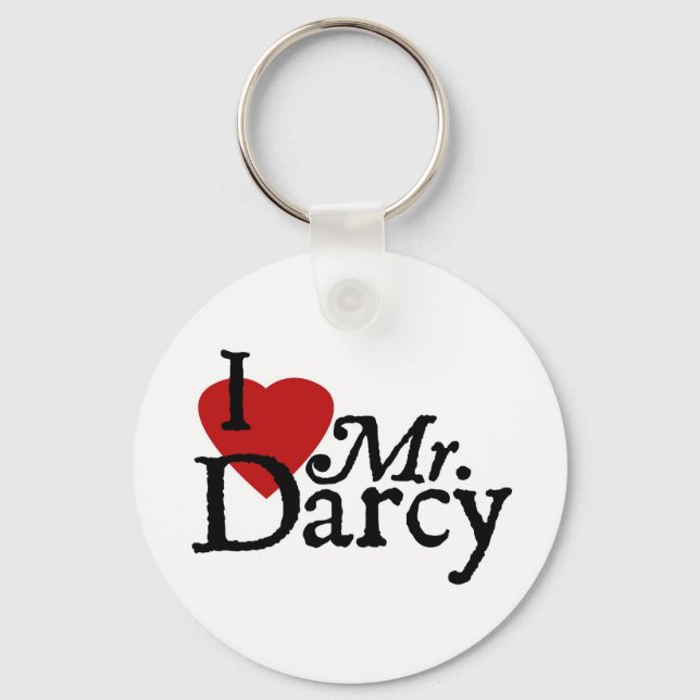 Jane Austen Heart Darcy Chaveiro (Frente)