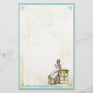 Jane Austen inspirou artigos de papelaria feitos